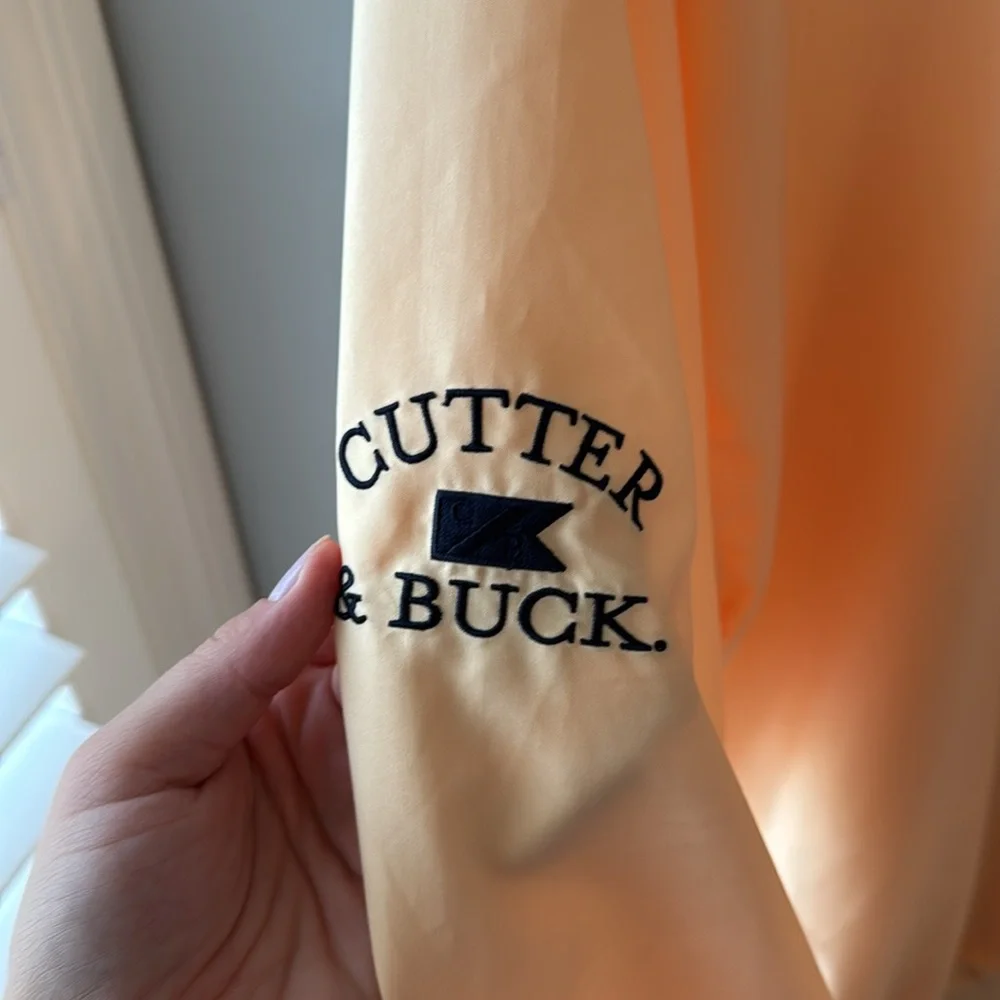 Cutter‎ & Buck Yellow Golf Pullover